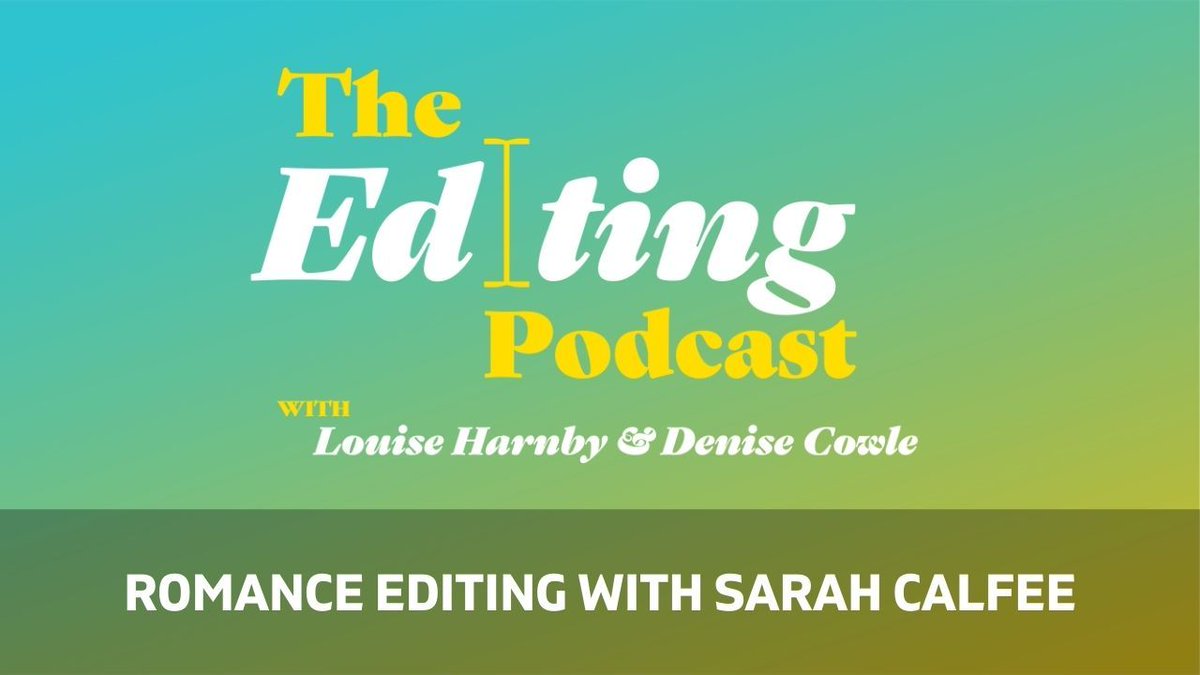 Do you know what an HEA is? Find out about this and more on romance editing with Sarah Calfee! Here’s where to listen! 👉 louiseharnbyproofreader.com/blog/romance-e…