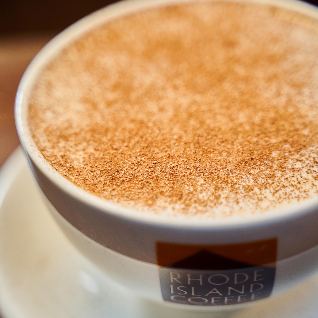 Savour the moment with every sip of this creamy cappuccino – where the rich aroma meets the perfect froth. Indulge in the art of coffee crafted just for you. ☕✨

 #RhodeIslandCoffee #LocalCoffeeShop #SupportLocal #NorthWestCoffeeShop #HomeOfGreatCoffee