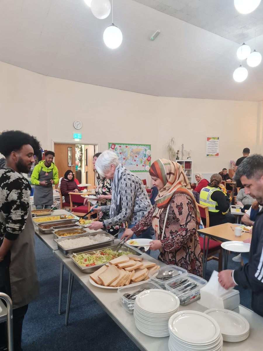 🚔 PCSO 5429 JONES Attended THE CULTURE CAFE at THE SALVATION ARMY to engage with members of the community 🔵 It was a lovely opportunity to speak with the staff and attendees of FURNESS MULTI-CULTURAL and FURNESS REFUGEES SUPPORT