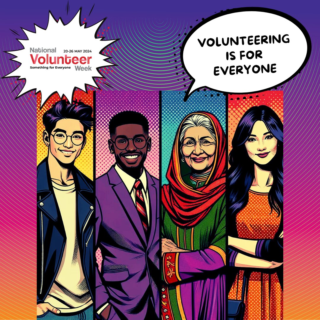 It's May already! Which means National Volunteer Week is fast approaching!

Join us during the 20-26 May,  as we #celebrate the diverse passions and talents everyone brings to #volunteering.

Get involved: volunteeringqld.org.au/initiatives/na…

#NVW2024 #volunteer #nonprofit