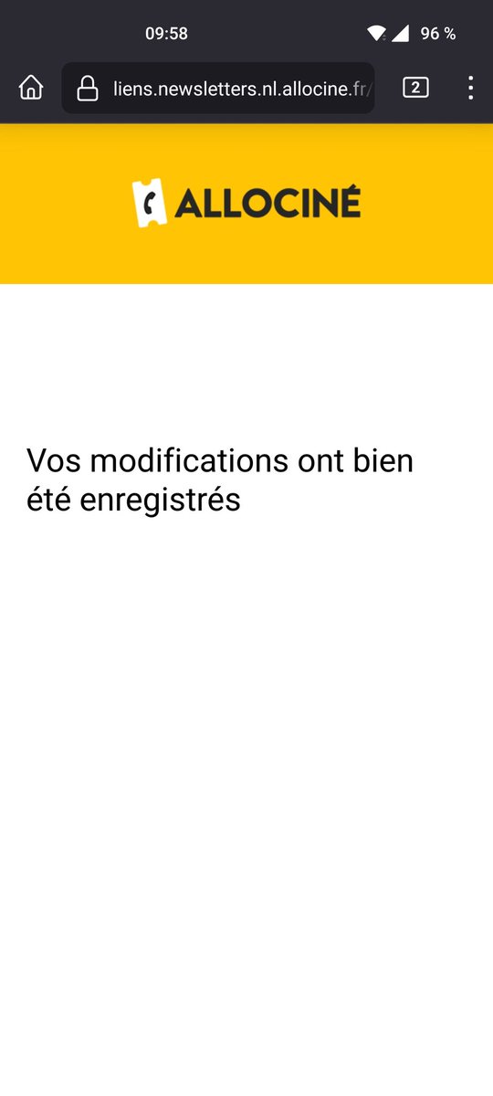 chmox's tweet photo. @allocine hello. 
Pas très grave, mais il y a une petite faute sur cette page https://t.co/jNMll5g32P