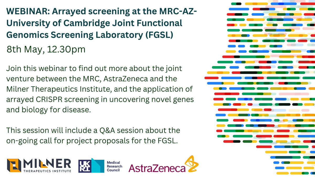 Milner Therapeutics Institute tweet media