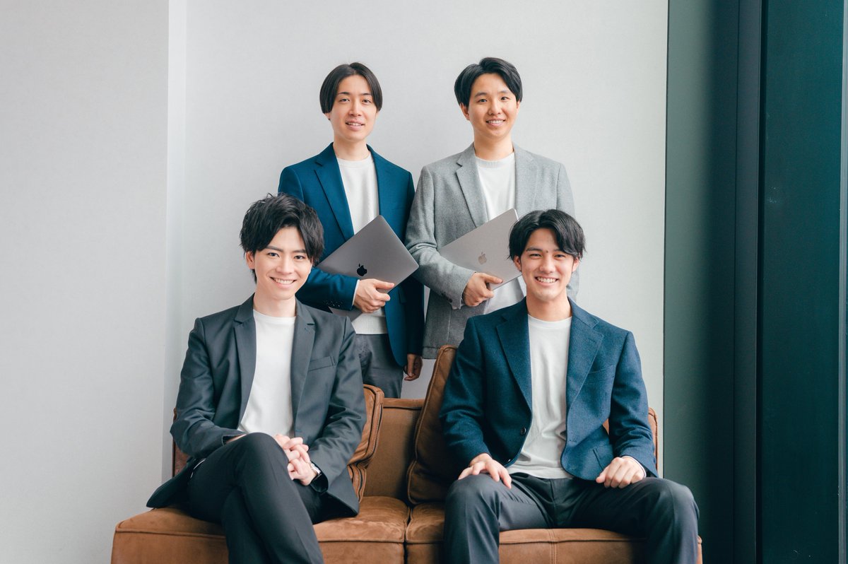 創業メンバー4人は、これからもご支援させていただくクライアント様の「インテントセールス」を実現し続けることで、Sales  Markerを成長させ続けます。