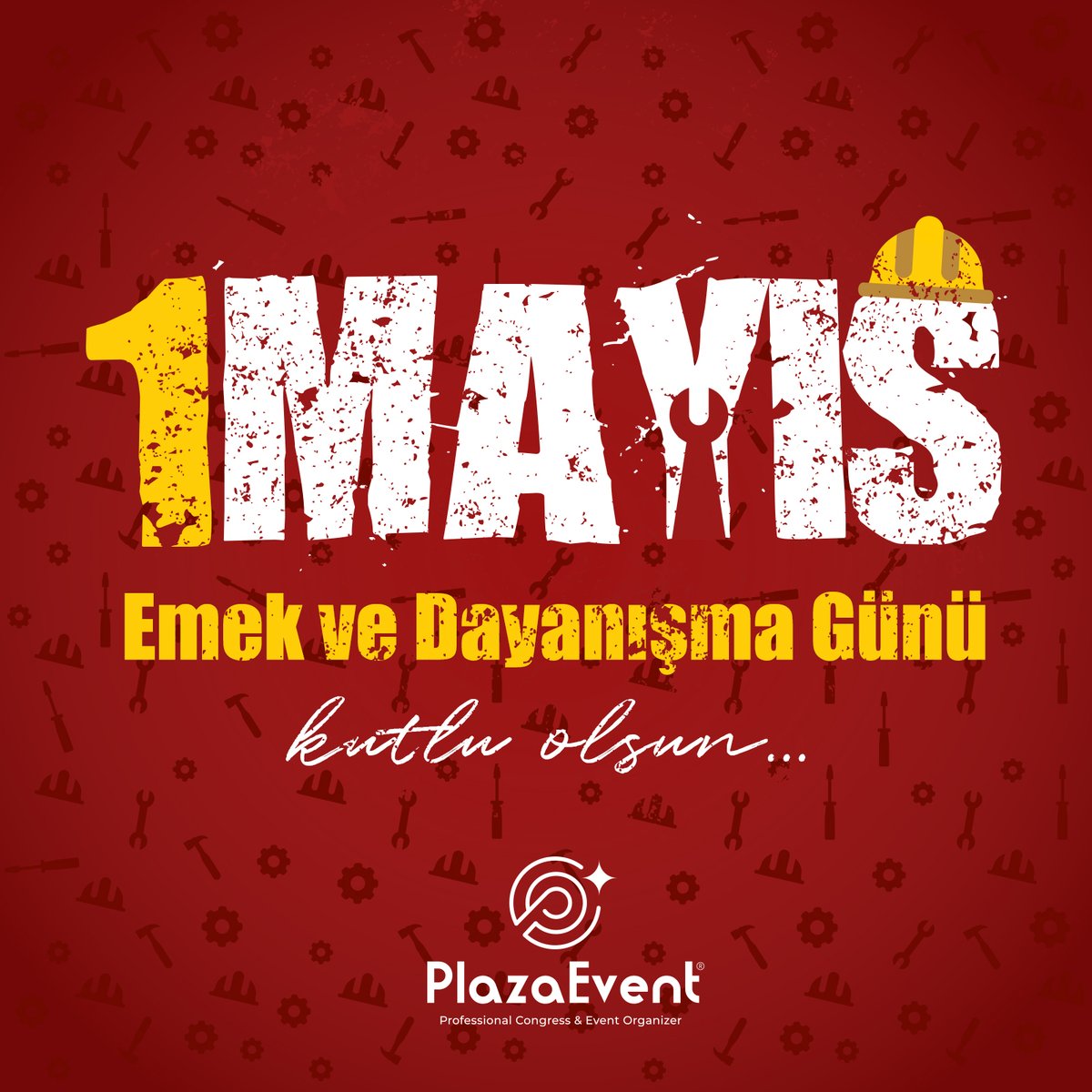 PlazaEventTr's tweet photo. Tüm işçilere ve emekçilere saygıyla! 1 Mayıs Emek ve Dayanışma Günü kutlu olsun. ✊

#1Mayıs #İşçiveEmekçiBayramı #EmekveDayanışmaGünü #PlazaEvent https://t.co/zWGrB4mps3