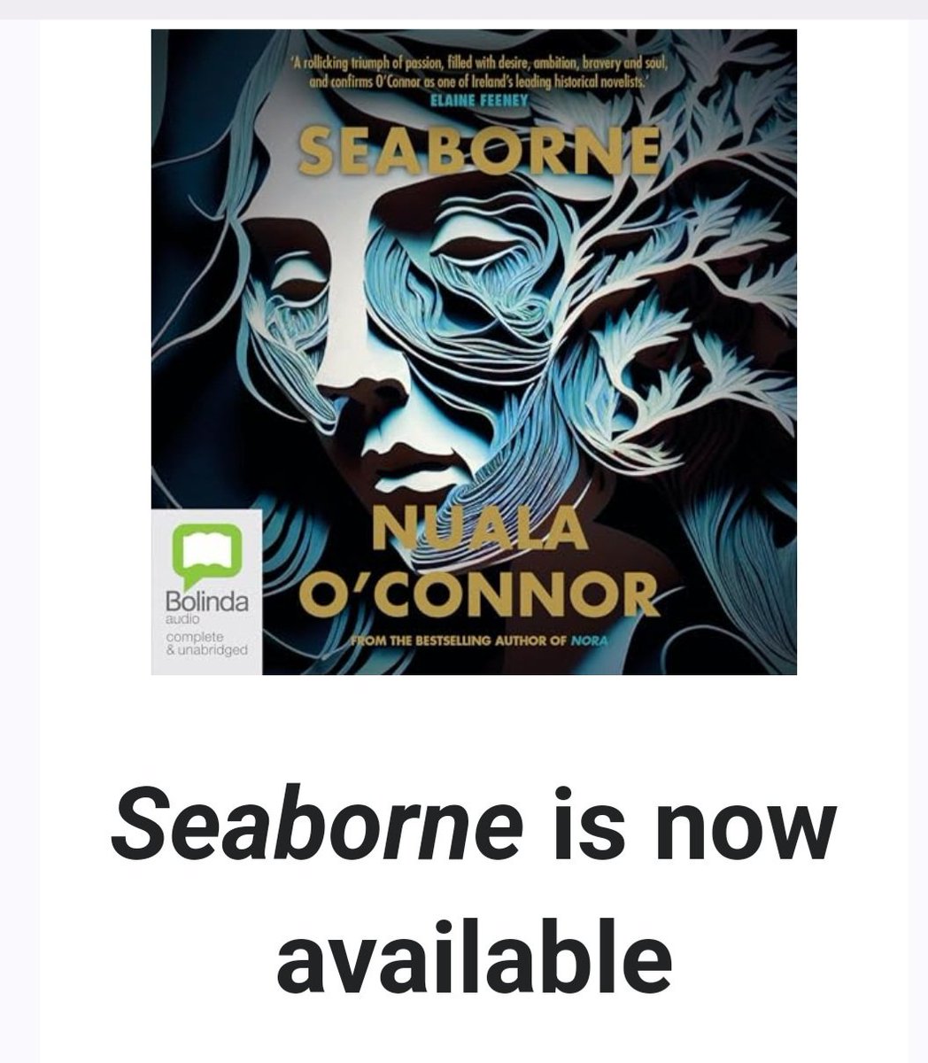 Audiobook publication day! Seaborne is out now from @Bolindaaudio & available on @audible_com or wherever you listen. #Seaborne #AnneBonny