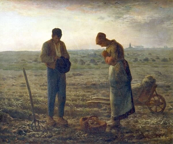 THE ANGELUS: Jean Francois Millet The beauty of this prayer is in its simplicity. Amidst the busyness of the day we are invited, by the sound of bells, to pause and consider the mystery of the incarnation, Mary’s unconditional ‘yes’ which enabled Love itself to dwell among us.