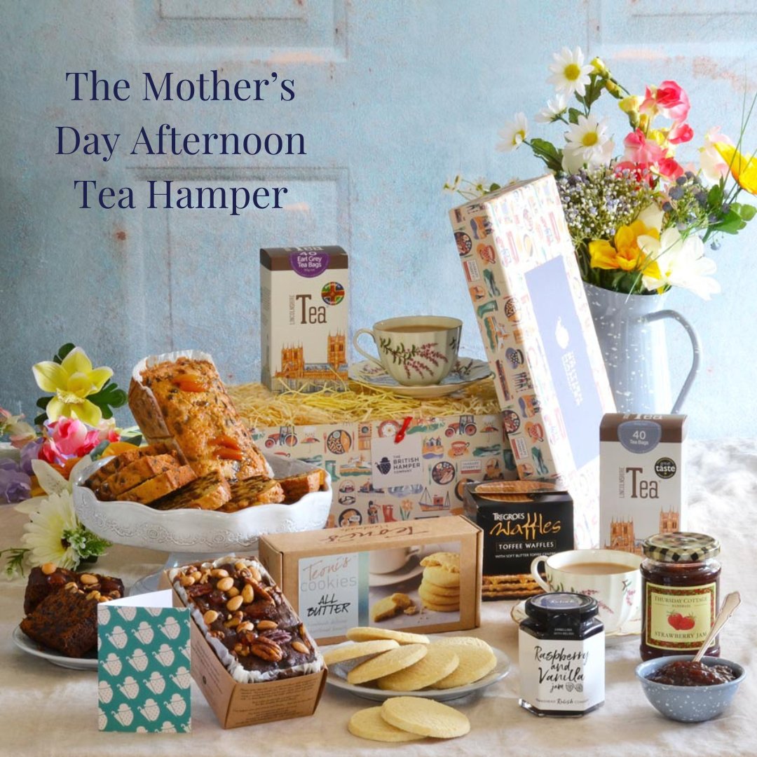 International Mother's Day is coming up! 🌷 Treat her with a gourmet hamper full of artisan British treats, sent to over 50+ countries worldwide! 💝 #internationalmothersday #mothersday #TheBritishHamperCompany #giftideas