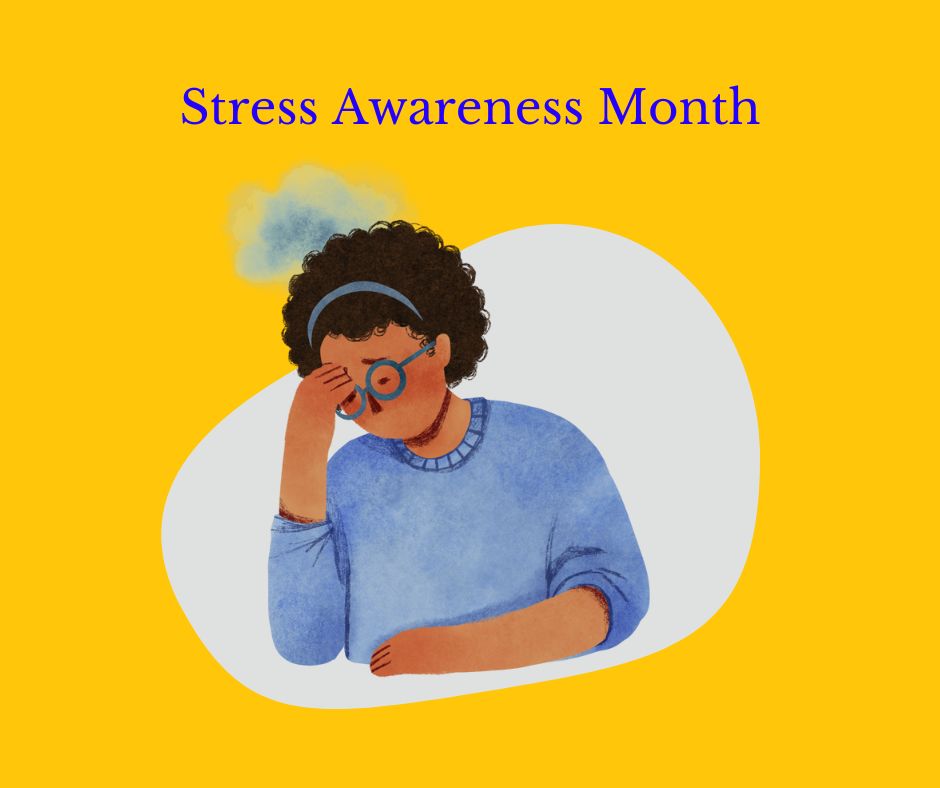 It's #StressAwarenessMonth 🌱🌈🧠 Here are some tips for looking after your mental health this April: 🏊‍♀️Take care of your physical health 🗣Talk to someone if you're stressed 🧘Practice meditation 📖Keep a journal 📰Surround yourself with as much “good” news as you can