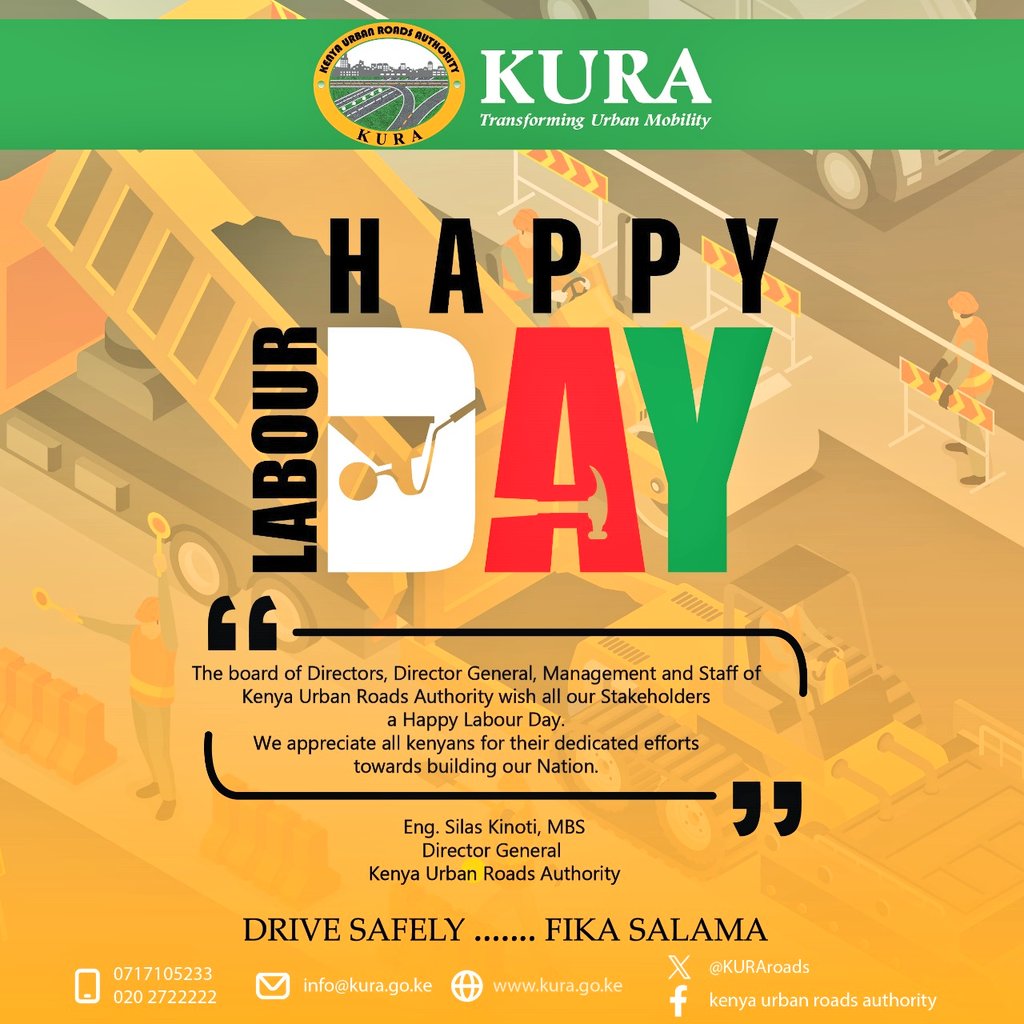 Happy Labour Day....Drive Safely.