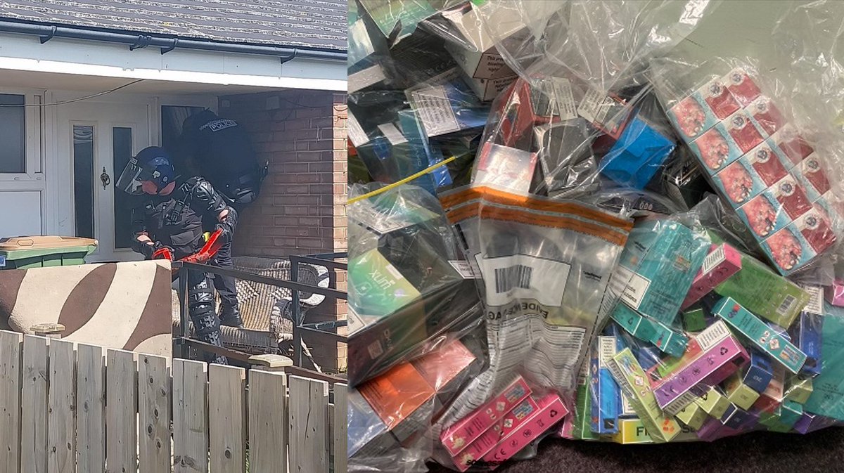 🚔 There was some fantastic partnership working yesterday as part of #OpArtemis!

We supported our @ClevelandPolice colleagues in executing warrants, carrying out searches and seizing cash, drugs and weapons.

More here 👉 tinyurl.com/4tvbsh3y