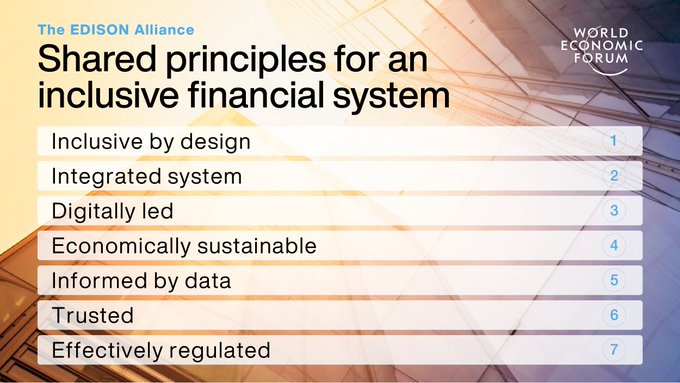 It’s time for a rethink on financial inclusion – new principles show how wef.ch/3jFlwZU #EDISON #inclusion rt @wef