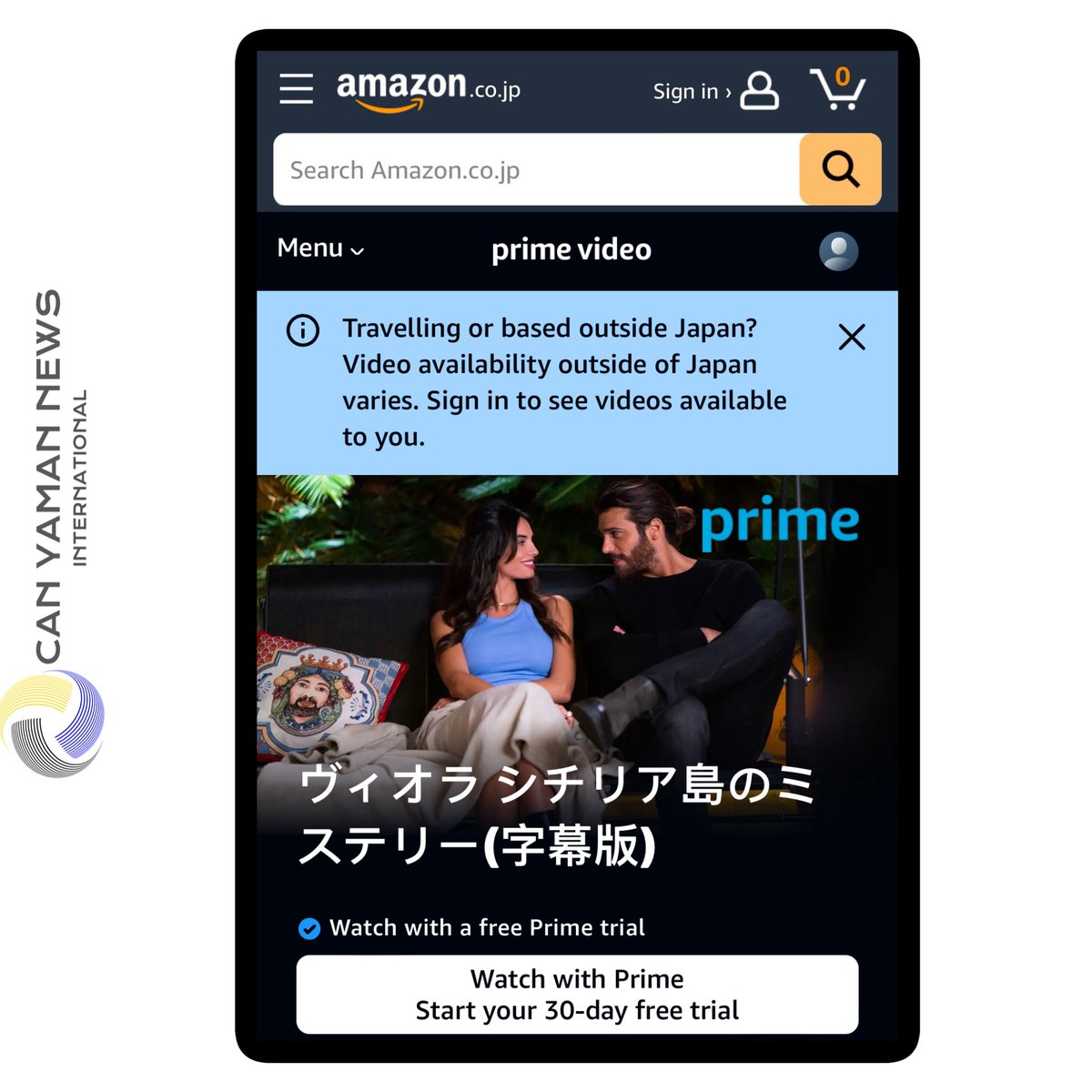 🇯🇵📺| Amazon Prime - Following a great success of #ViolaComeilMare2 in Japan 🇯🇵, Amazon Prime Japan have now bought the streaming rights amazon.co.jp/gp/video/detai…