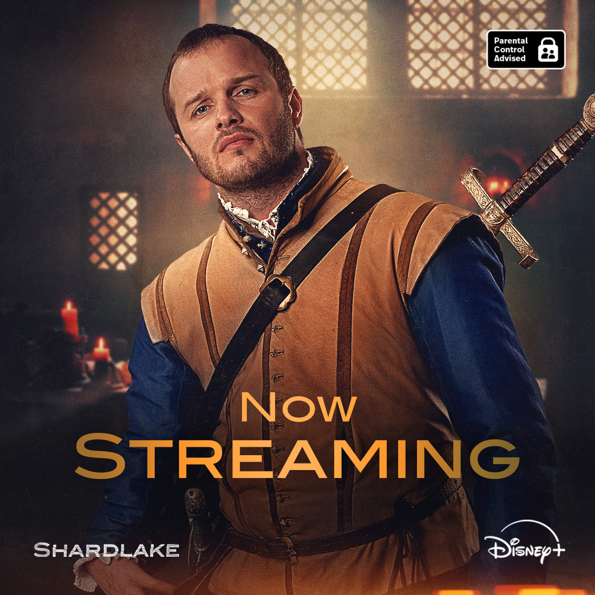 🚨 Your next murder mystery is here 🚨 #Shardlake is now streaming on Disney+.