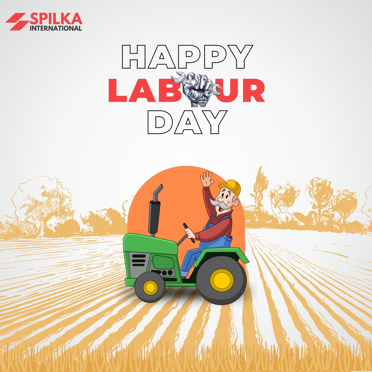 Saluting the hardworking farmers on Labor Day 2024! Spilka International stands with you in honoring your dedication to agriculture. 💪🌾

#SpilkaInternational #LaborDay #FarmingHeroes #AgriLife #LaborDay2024 #FarmingCommunity #Agriculture #FarmersLife #FarmLife #FarmWorkers