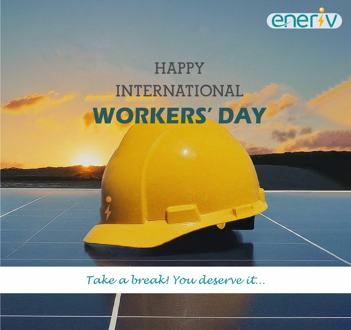 Today, we salute those who work tirelessly to build a better tomorrow. 

Happy Workers' Day

#HappyWorkersDay #Eneriv #SDG7