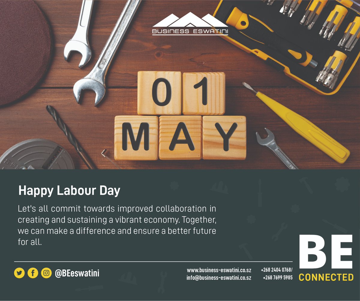 Happy worker's day!
#BeConnected