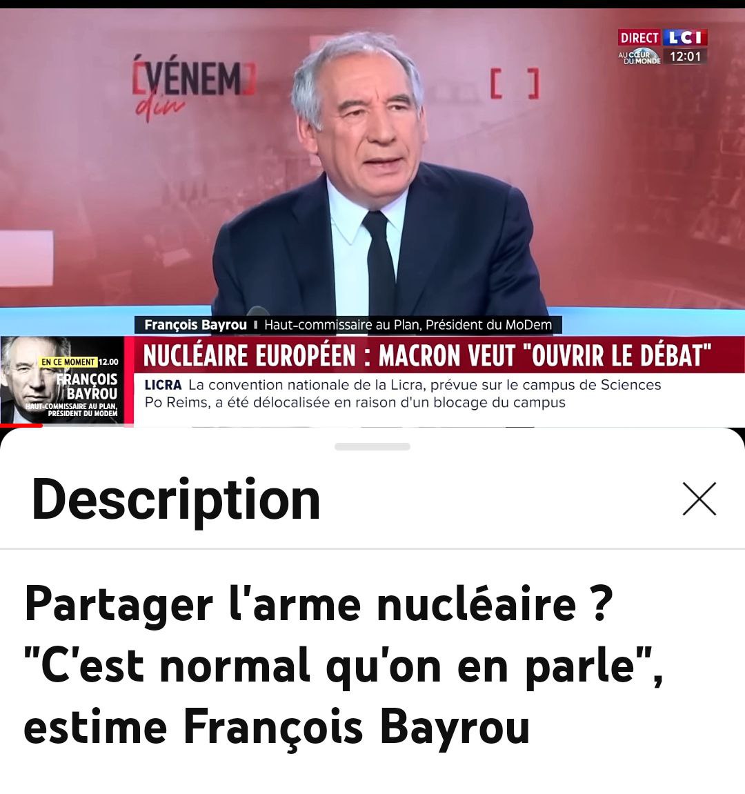 Le centrisme est un vichysme de temps de paix La preuve ⤵️