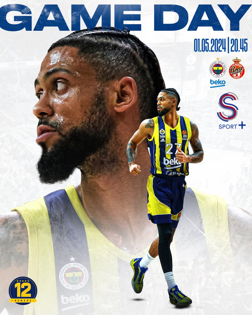 ⚡️ Fenerbahçe Beko, Top 8 mücadelesinin üçüncü maçında Monaco'yu ağırlıyor!

Saat: 20:45’de başlayacak mücadele, canlı yayınla  @ssportplustr 'da!

12numara koduyla hemen üye ol,

1 ay boyunca EuroLeague, NBA, CEV Şampiyonlar Ligi, LaLiga, Serie A, NFL, UFC, ATP1000, PFL gibi…