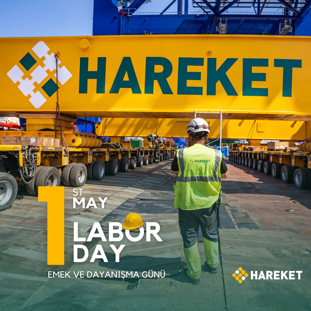 HareketProject's tweet photo. Happy 1st May Labor Day.
***
1 Mayıs Emek ve Dayanışma Günü Kutlu olsun.
#hareket #hareketproject #hareketproje #laborday https://t.co/WhGGrEYPua