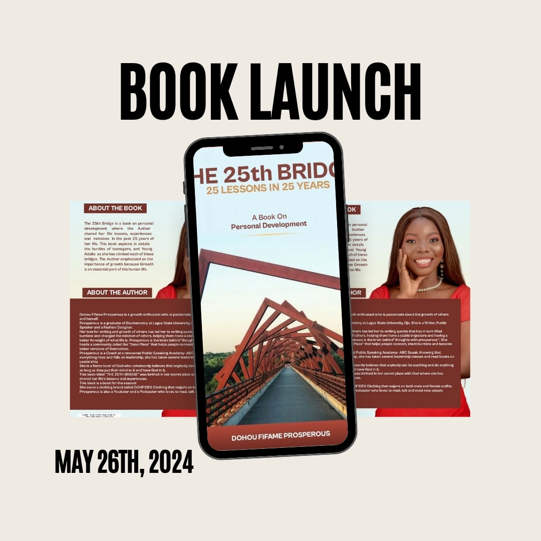 Happy new month guyz😊❤️💃
I come bearing good news!
25 days left to the long awaited book launch.💃💃💃

#growth
#personaldevelopment 
#personaldevelopmentbook