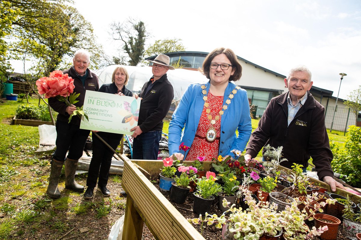 Ards and North Down's In Bloom campaign and community competitions have been launched to coincide with National Gardening Week (29 April - 5 May). Categories cater for all ages - free to enter - great prizes 🌻 Visit ardsandnorthdown.gov.uk/inbloom for full details.