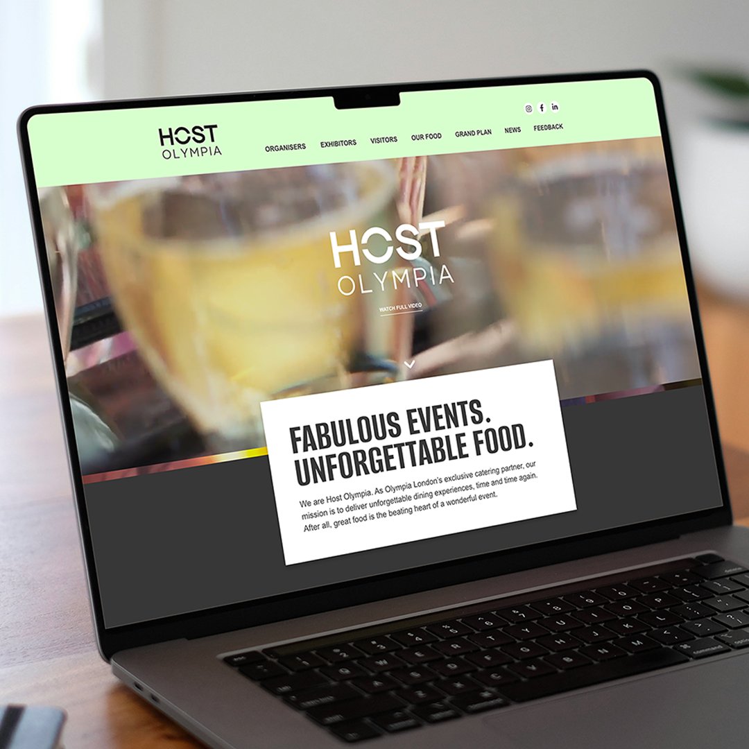 OandG's tweet photo. Just launched! 🎉 A rebrand and site refresh for @GatherandGather and their venue brand, Host Olympia, the exclusive catering partner for Olympia Events.

Fabulous Events. Unforgettable Food. Click to find out more: https://t.co/MidVWgv8qp https://t.co/0A3jNWiCQn