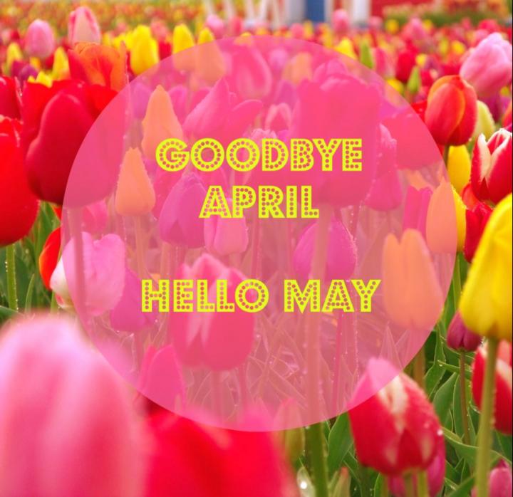 Goodbye April 👋 Hello May 👋🌞😎 #GoodbyeApril #HelloMay #NewMonthNewGoals #MayVibes #MayMood