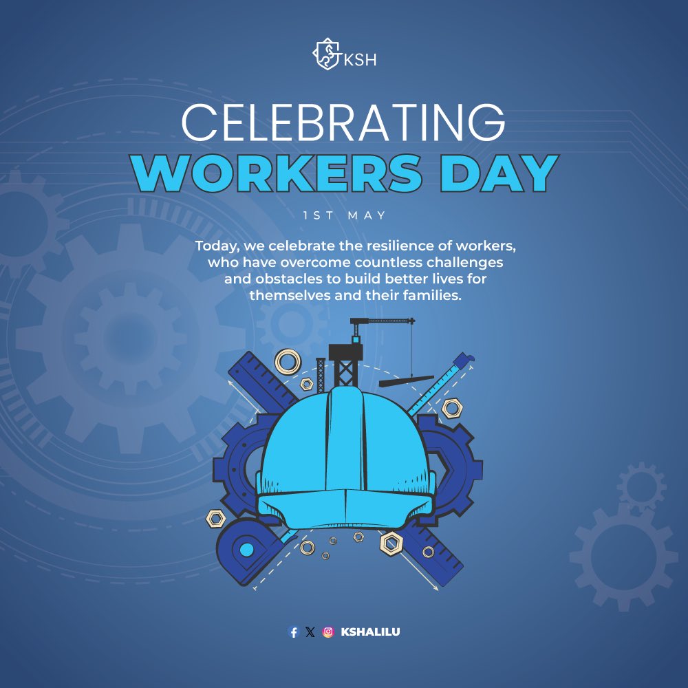 On this #MayDay, I celebrate the ingenuity and contributions made by our nation's workforce, whose commitment has earned them a reputation for excellence. #ksh #WorkersDay