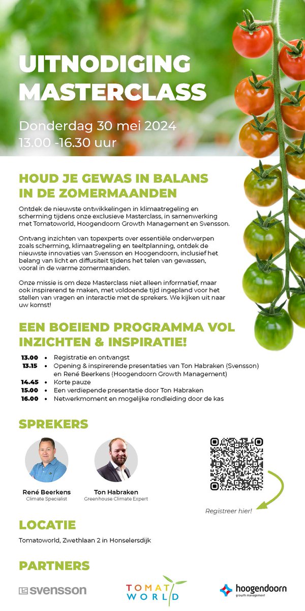 Tomatoworld (@tomatoworldnl) on Twitter photo Schrijf je snel in via docs.google.com/forms/d/e/1FAIโฆ! Schrijf je snel in via docs.google.com/forms/d/e/1FAIโฆ!
