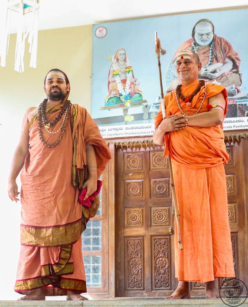 Shankaracharya of Dwarka at Sringeri buff.ly/4b9j0UO