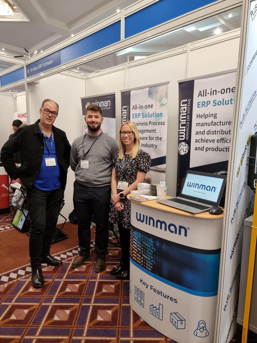 We are all set up at the Food Manufacturing show at the National Motorcycle Museum Whether you are just starting out on your food manufacturing journey or are a seasoned professional we would love to chat with you #WinManERPSoftware #NationalMotorCycleMuseum #FoodManufacturing