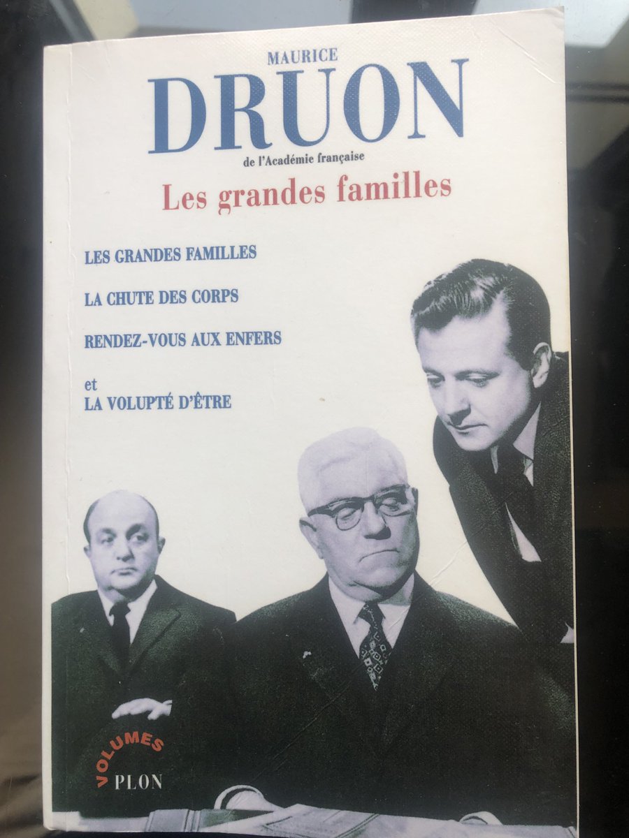 « La chute des corps » (1949), 2e volet de la trilogie de Maurice Druon (1918-2009) se finit sur Jean-Noël & Marie-Ange, désormais orphelins, « qui étaient les nourrissons les plus riches de Paris » et « allaient se présenter devant la vie seuls » ⁦@jdomerchet⁩