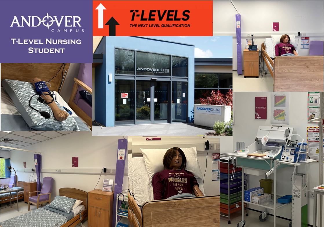 HHFT are supporting T-Level Nursing students studying with Sparsholt College . LET were invited to the opening of their new health suite, which has a mini ward with beds, a drug trolley and other medical equipment. The first students will be starting on 20th May. #TeamHHFT