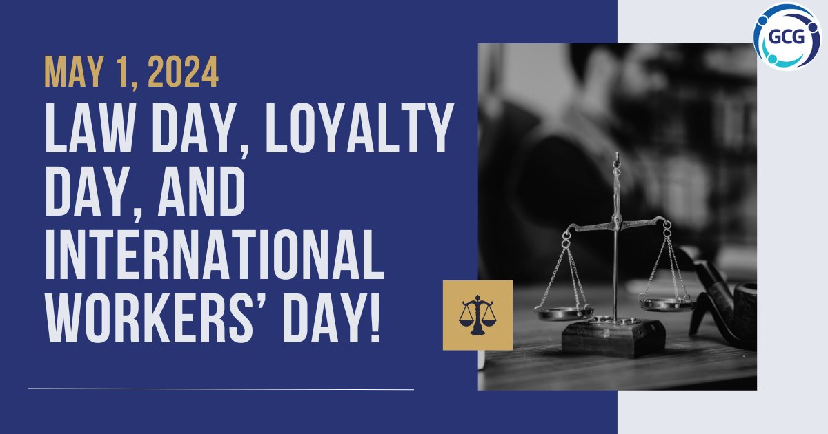 Today, we honor the principles that shape our societies – justice, loyalty, and the invaluable contributions of workers worldwide. 

➡️ Follow #GreatCareersPHL 
 
#LawDay #LoyaltyDay #WorkersDay #Justice #Equality #Celebration