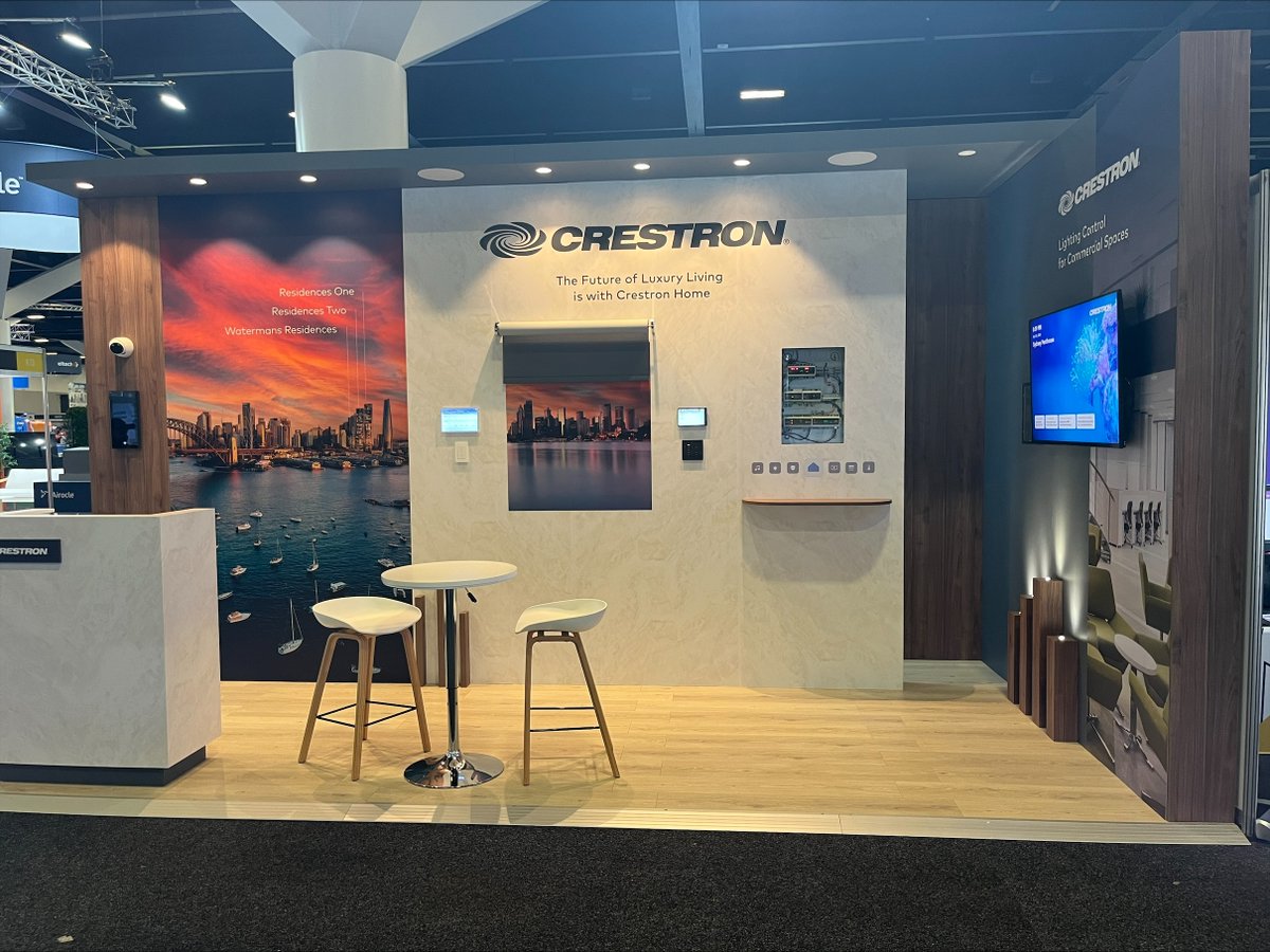 The power of Centro in progress at the @Crestron booth @sydneybuildexpo 2024!
 
If you're attending the show, book a guided tour with one of the Crestron team.

Can't attend the show? Click here 👉
centro.network

#ProAV #AVTweeps #ControlSystem #ResiTech #MDU #Sydney...