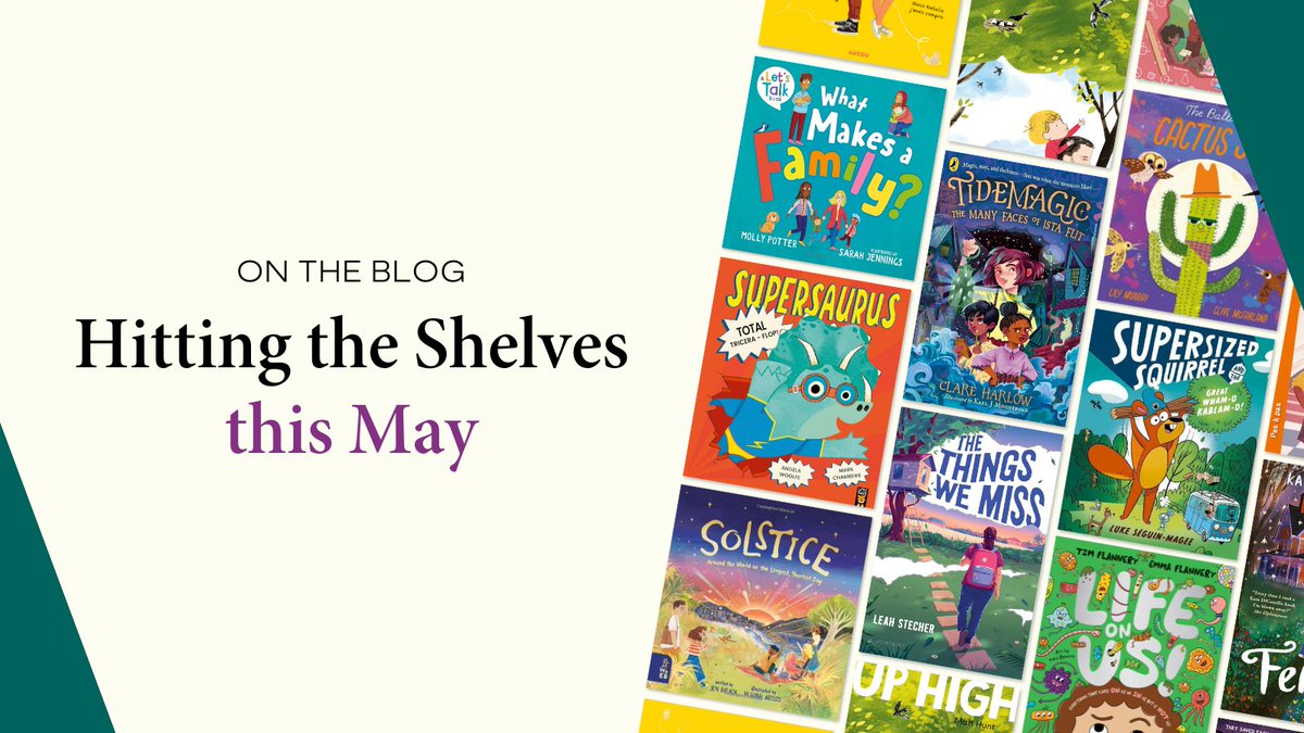 May is a month of growth, celebration, and anticipation, making it the perfect backdrop for the release of exciting new literary adventures. Join us as we take a look at these brilliant new titles hitting the shelves this May. Take a look > ow.ly/XICY50RtbtS