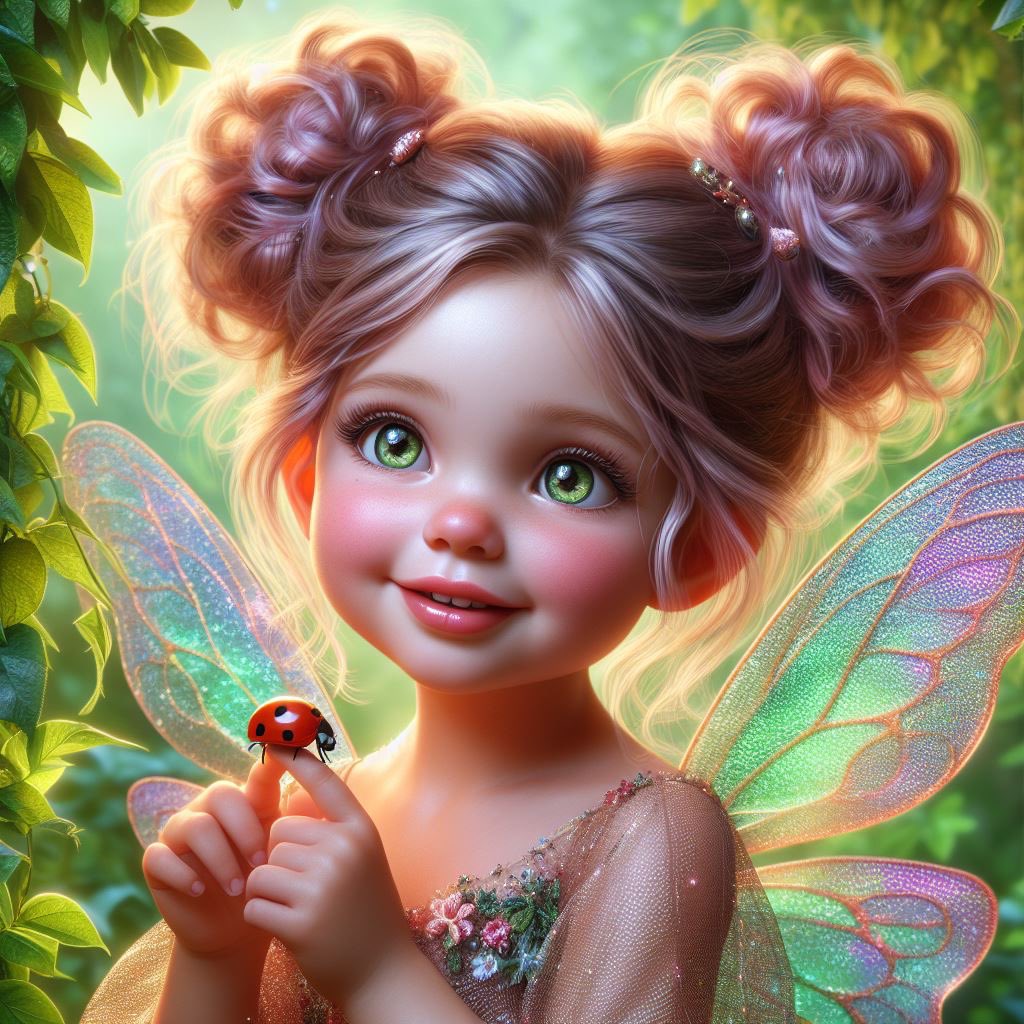 @AllaAisling @HBCoop_ @icreatelife @Art_For_Joy @reluvetel @momblogger @dlucks @EhteshamHayat @fenlandcrafts @AIFinity76 @MasoudHRS @McC3Kat @AddicksDebraa Tiny wonders in magical encounters! 🐞✨ Even fairies know the joy of meeting a friendly little ladybug.