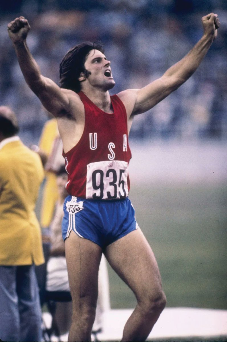 Bruce Jenner at the Montreal Olympics, 1976