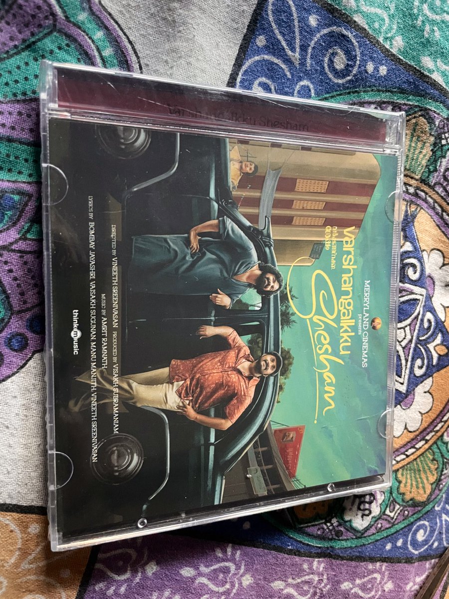 BALABRADMAN's tweet image. Thanks to #VarshangalkkuShesham Team for releasing audio CD 💿 

Pure 90s nostalgia it is ❤️

Thank You @thinkmusicindia ❤️

Wish to see a Tamil movie soon 🤞

#Music #AudioCD

 @VarshangalkkuS 🫶