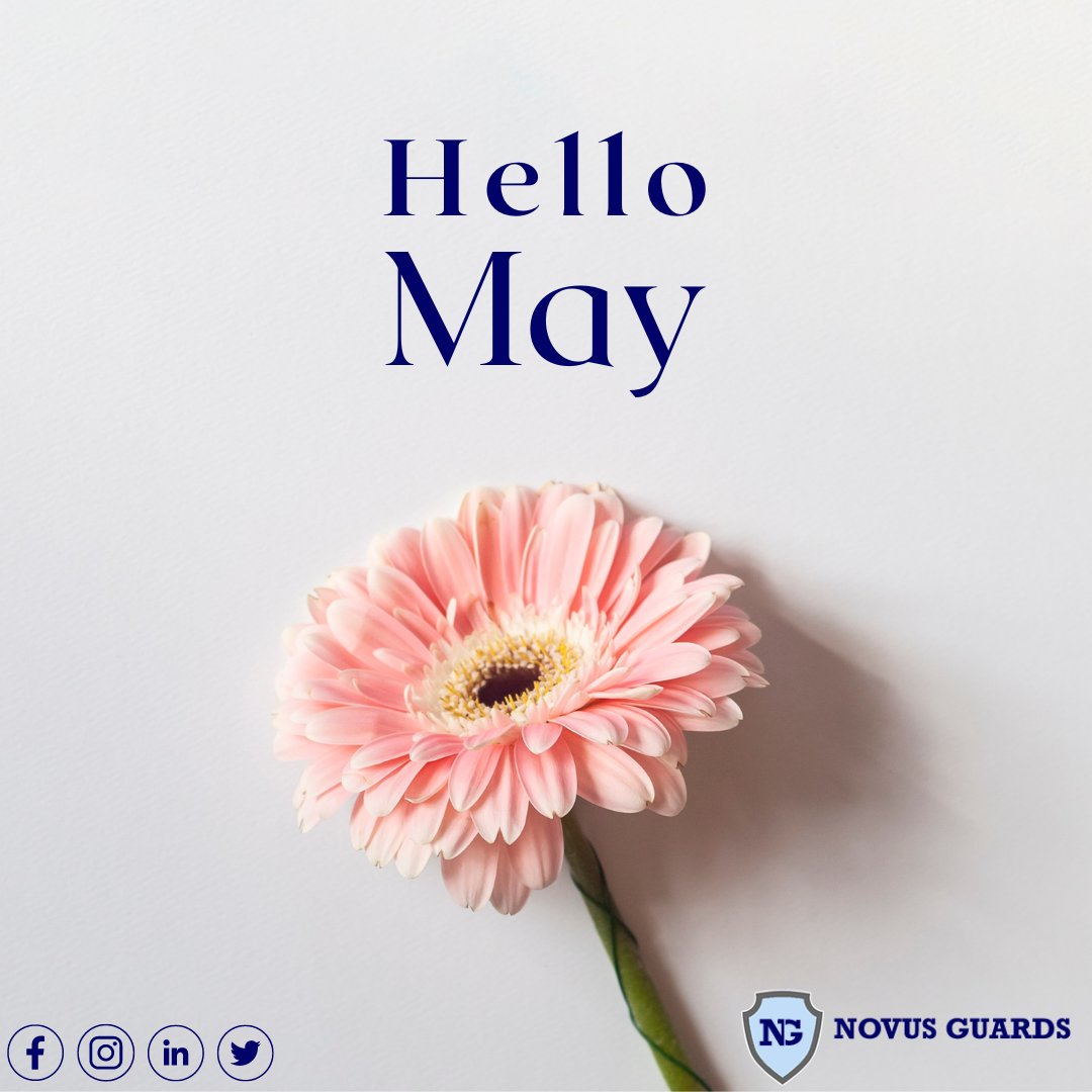 Happy New Month!!!

#newmonth #newbegining #may #newmindset #newfocus #newstart #newintentions #newresults #security #securityguards #novusguards #cctv #homesecurity #officesecurity #outsourcing #consulting #recruitment #rentention #training