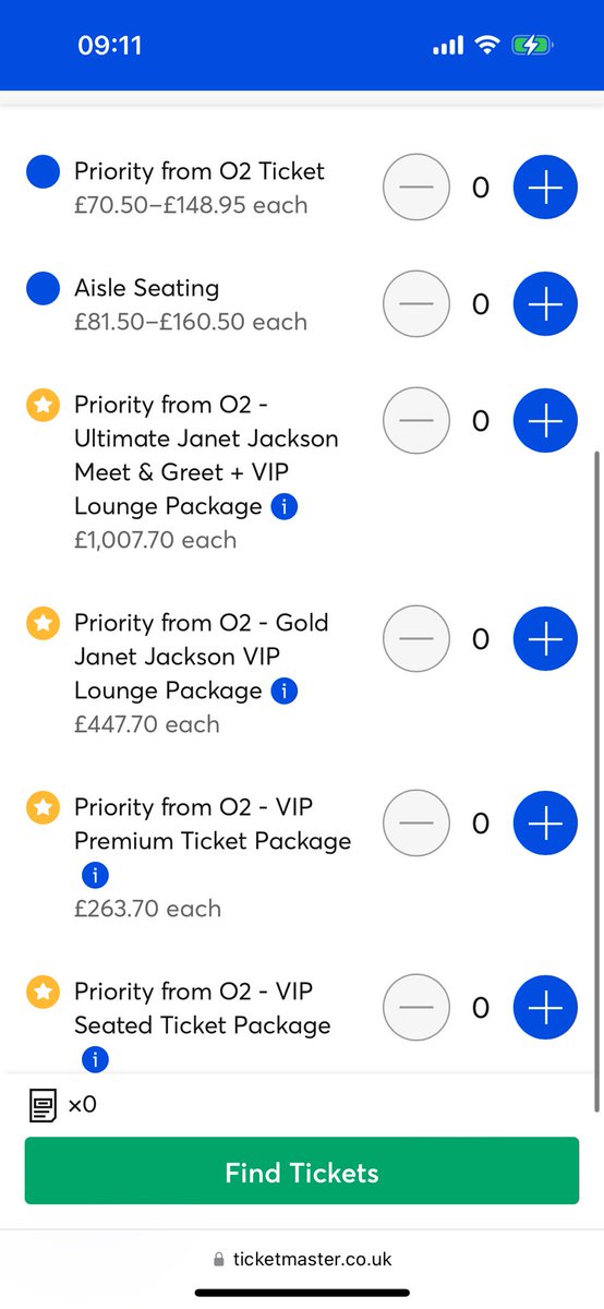 @thethingilikes I have O2 priority. Here’s the prices.