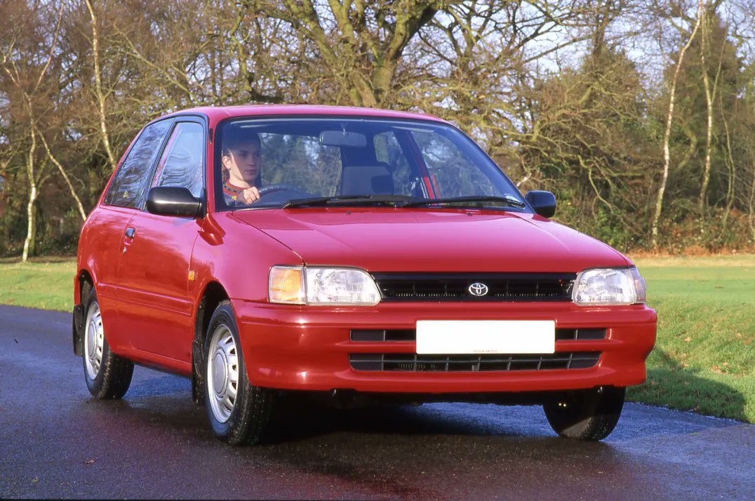 Fire up the hype train, reports in Japan are suggesting the Toyota Starlet could return as a GR-branded hot hatch. It's claimed it'll use a 1.3-litre three-cylinder derived from the GR Yaris' 1.5, producing 148bhp. Full story: carthrottle.com/news/toyota-st…