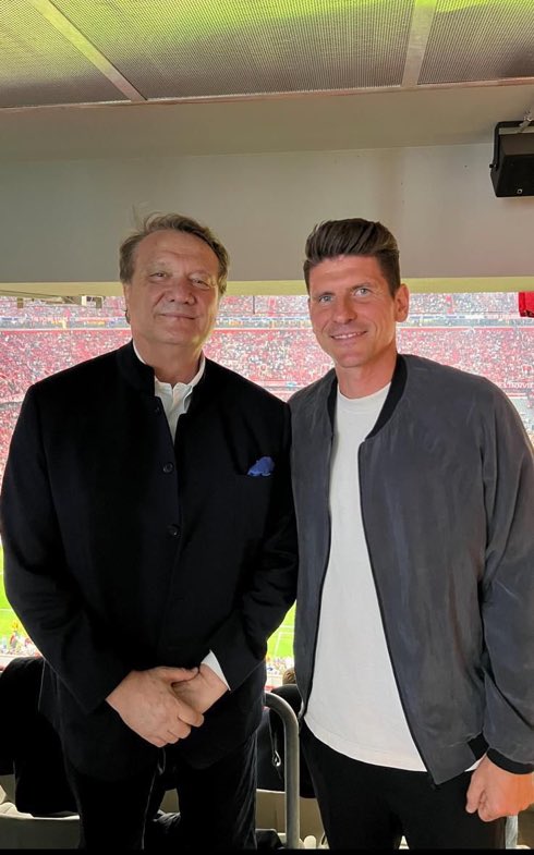 📸Başkanımız Hasan Arat & Mario Gomez.