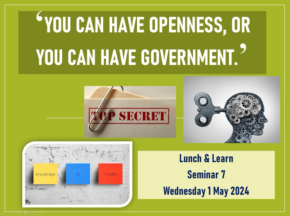Greatly looking forward to our 7th seminar in the current 'Lunch & Learn' series. Today, we will be getting stuck into FOI. If you are a staff member in @corkcitycouncil why not join us at 1.05pm in the historic Council Chamber? @UCC @CACSSS1 @AILGIRE #LocalGov