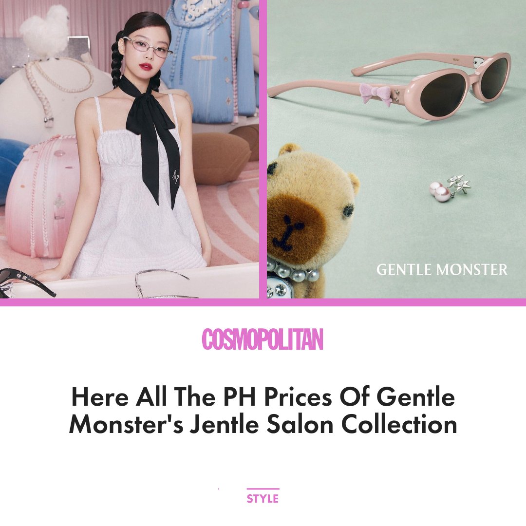 It's BLACKPINK #JennieKim's *third* collection with the Korean eyewear brand. #GentleMonster #GentleMonsterxJennie READ HERE: bit.ly/3wqA1eh