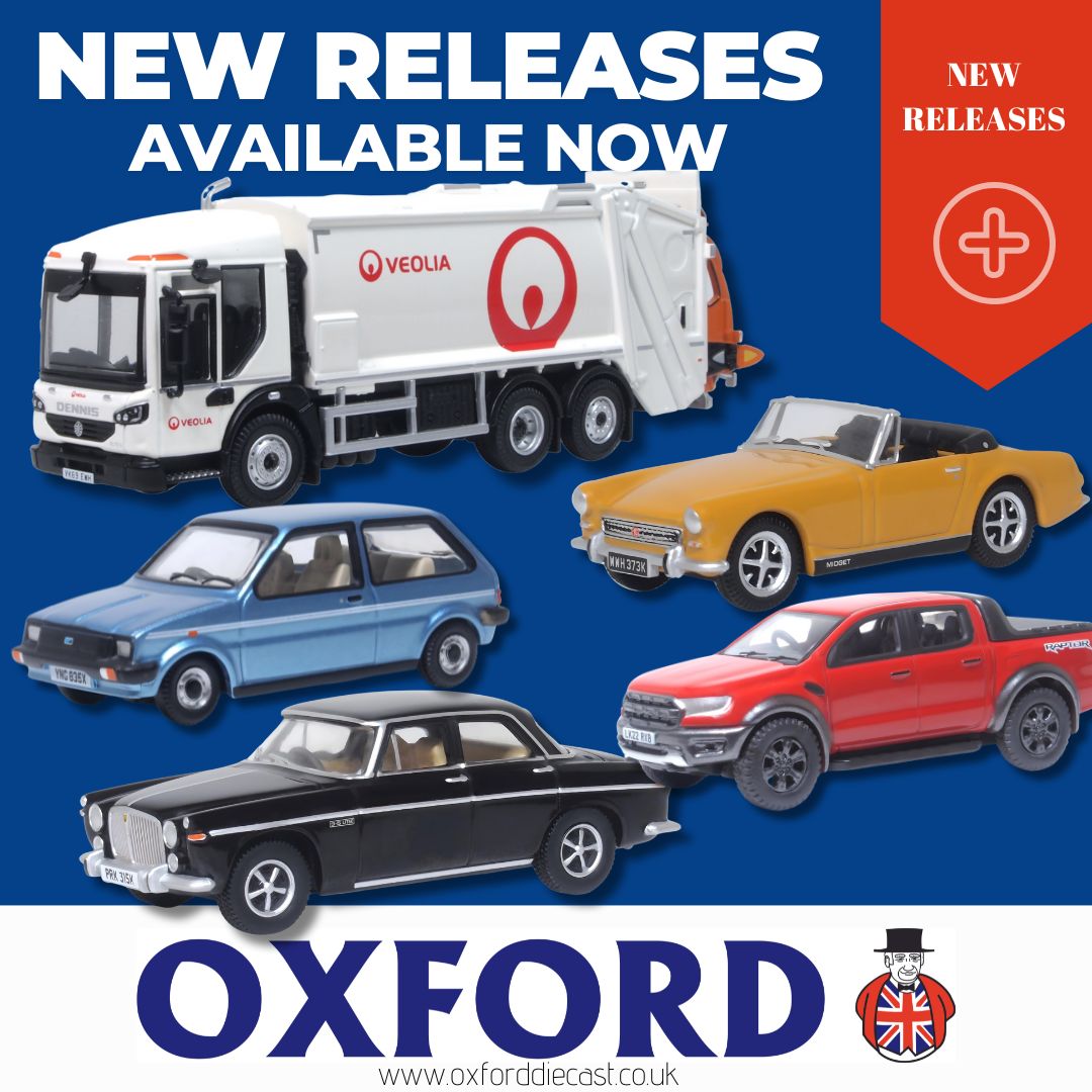 OxfordDiecastUK's tweet photo. New Releases are now IN STOCK!
https://t.co/DcudkmkbbZ
#oxforddiecast #denniseagle #FordRangerRaptor #austinmetro #roverp5b #MGMidget https://t.co/hk2VdovmNV