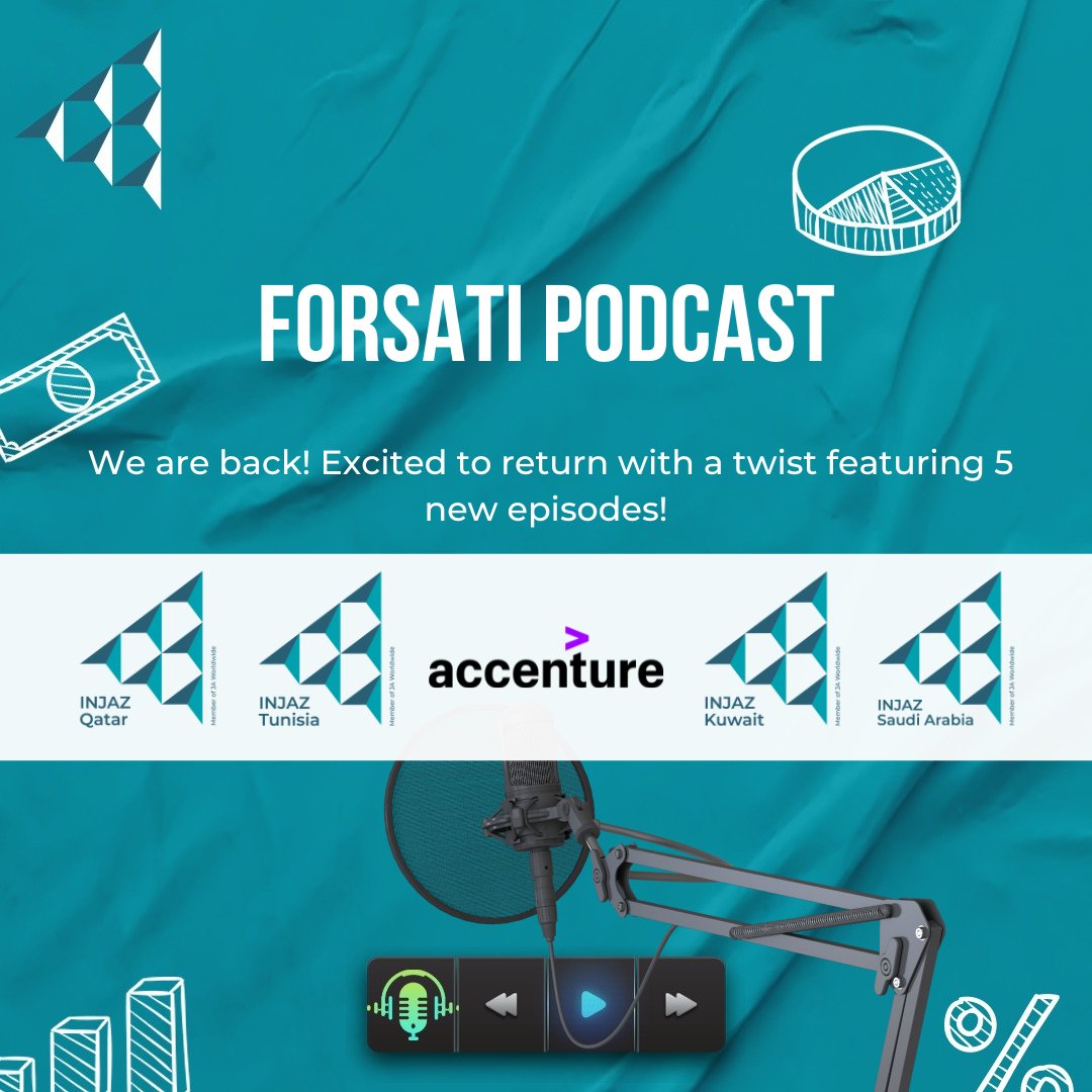 We are back with exciting episodes from the Forsati Podcast! Stay Tuned for interesting talks from MENA leaders. #youth #MENA #business #jobs #employment #leadership