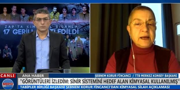 Özgür Özel ile bu kadının ortak özelliği PKK’nın yayın organına çıkıp PKK’nın propagandalarına destek vermektir. Birisi Türk Ordusuna kimyasal silah kullanıyor iftirasını attı.Diğeri de PKK’ya destek açıklamalarında bulunmuştu. Ekremli ekip tam olmuş! PKK’yı mutlu eden ekip!