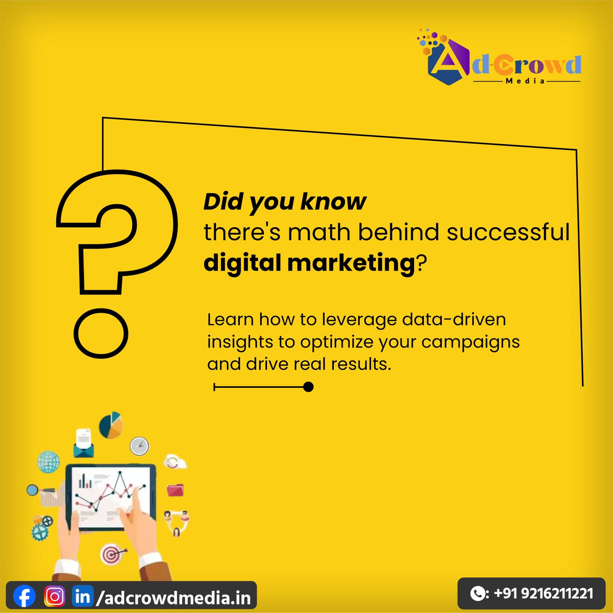 Did you know there's math behind successful digital marketing? Learn how to leverage data-driven insights to optimize your campaigns and drive real results.

#SEOExperts #MarketingMindset #DataDriven #AdCampaigns #MarketingInnovation #DigitalAgency #MarketingSuccess #SEOTools