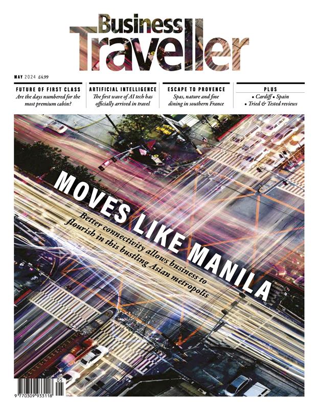 The May issue of @BTUK is out now, with our cover feature looking at developments in #Manila. We also report on how #AI is transforming the travel industry, and examine whether first class has a future. Subscribers can access the digital edition below 👇 businesstraveller.com/international-…